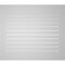 Ekena Millwork Vertical Surface Mount PVC Gable Vent: Functional, w/ 3-1/2"W x 1"P Standard Frame, 42"W x 36"H GVPVE42X3601SF - alternate 2
